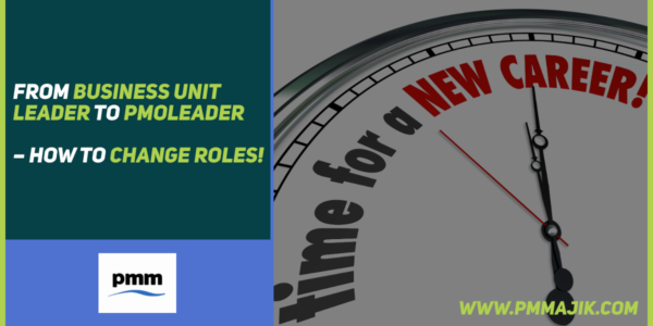 From Business Unit Leader to PMO Leader &ndash; How to Change Roles