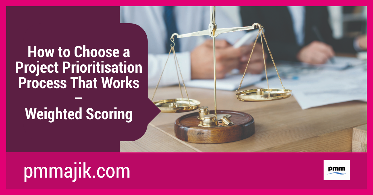 How to Choose a Project Prioritisation Process That Works – Weighted Scoring