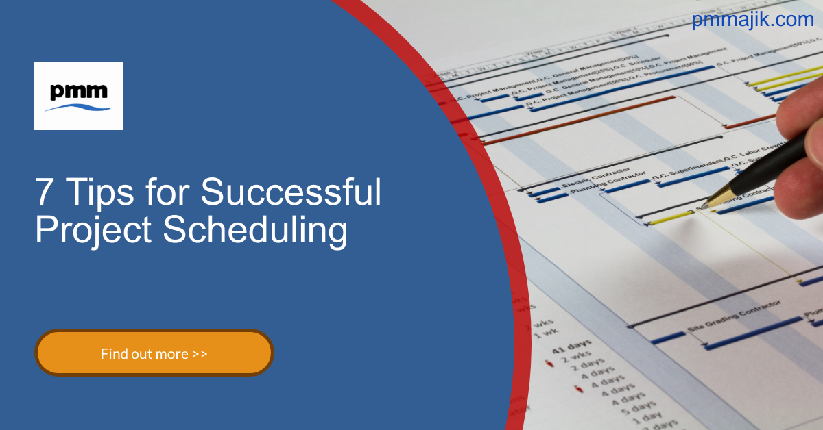 Tips for project scheduling