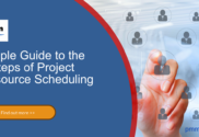 Simple guide of the steps to schedule project resources
