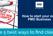 Finding new PMO clients