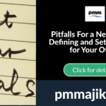 Pitfalls new PMO