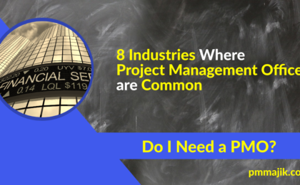 8 Industries where a PMO is common like Financial Services